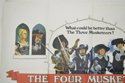 THE FOUR MUSKETEERS (Top Left) Cinema Quad Movie Poster