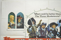 THE FOUR MUSKETEERS (Top Left) Cinema Quad Movie Poster
