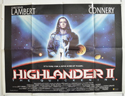 HIGHLANDER II : THE QUICKENING Cinema Quad Movie Poster