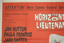 THE HORIZONTAL LIEUTENANT (Top Left) Cinema Quad Movie Poster