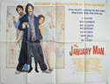 THE JANUARY MAN Cinema Quad Movie Poster
