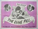 THE LOVE PILL Cinema Quad Movie Poster