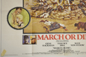 MARCH OR DIE (Bottom Left) Cinema Quad Movie Poster