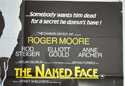 THE NAKED FACE (Top Right) Cinema Quad Movie Poster