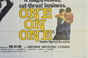 ONE ON ONE (Bottom Right) Cinema Quad Movie Poster