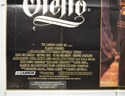 OTELLO (Bottom Left) Cinema Quad Movie Poster