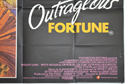 OUTRAGEOUS FORTUNE (Bottom Right) Cinema Quad Movie Poster