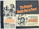REVENGE IN EL PASO / DIAMONDS FOR BREAKFAST Cinema Quad Movie Poster