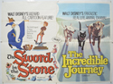 SWORD IN THE STONE / THE INCREDIBLE JOURNEY Cinema Quad Movie Poster