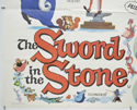 SWORD IN THE STONE / THE INCREDIBLE JOURNEY (Bottom Left) Cinema Quad Movie Poster