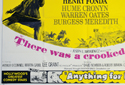 THERE WAS A CROOKED MAN (Bottom Left) Cinema Quad Movie Poster