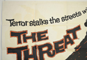 THE THREAT (Top Left) Cinema Quad Movie Poster