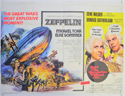 ZEPPELIN / START THE REVOLUTION WITHOUT ME Cinema Quad Movie Poster