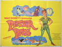 PETER PAN Cinema Quad Movie Poster