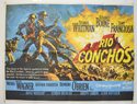 RIO CONCHOS Cinema Quad Movie Poster