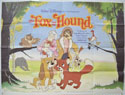 THE FOX AND THE HOUND Cinema Quad Movie Poster