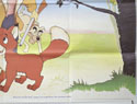 THE FOX AND THE HOUND (Bottom Right) Cinema Quad Movie Poster