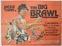 THE BIG BRAWL Cinema Quad Movie Poster