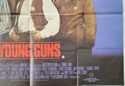 YOUNG GUNS (Bottom Right) Cinema Quad Movie Poster