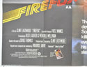 FIREFOX (Bottom Left) Cinema Quad Movie Poster