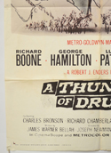 A THUNDER OF DRUMS (Bottom Right) Cinema One Sheet Movie Poster