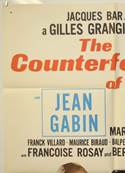COUNTERFEITERS OF PARIS (Top Left) Cinema One Sheet Movie Poster
