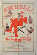 DEVIL BY THE TAIL Cinema One Sheet Movie Poster