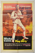 PLAY DIRTY Cinema One Sheet Movie Poster