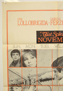 THAT SPLENDID NOVEMBER (Top Left) Cinema One Sheet Movie Poster