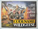 CODENAME WILDGEESE Cinema Quad Movie Poster