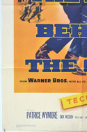 THE MAN BEHIND THE GUN (Bottom Left) Cinema One Sheet Movie Poster