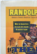 THE MAN BEHIND THE GUN (Top Left) Cinema One Sheet Movie Poster