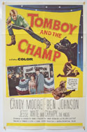 TOMBOY AND THE CHAMP Cinema One Sheet Movie Poster