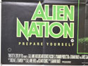 ALIEN NATION (Bottom Left) Cinema Quad Movie Poster