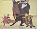 BASIL THE GREAT MOUSE DETECTIVE (Bottom Right) Cinema Quad Movie Poster