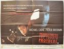 THE FOURTH PROTOCOL Cinema Quad Movie Poster