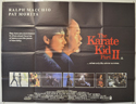THE KARATE KID PART II Cinema Quad Movie Poster
