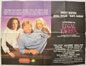 LEGAL EAGLES Cinema Quad Movie Poster