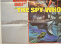 007 : THE SPY WHO LOVED ME (Bottom Left) Cinema Quad Movie Poster