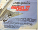 AIRPORT ‘80... THE CONCORDE (Bottom Right) Cinema Quad Movie Poster