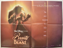 BEAUTY AND THE BEAST Cinema Quad Movie Poster