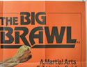 THE BIG BRAWL (Top Right) Cinema Quad Movie Poster