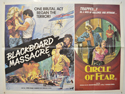 BLACKBOARD MASSACRE / CIRCLE OF FEAR Cinema Quad Movie Poster