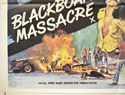 BLACKBOARD MASSACRE / CIRCLE OF FEAR (Bottom Left) Cinema Quad Movie Poster