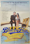 BLUE IN THE FACE Cinema One Sheet Movie Poster