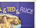 BOB AND CAROL AND TED AND ALICE (Top Right) Cinema Quad Movie Poster