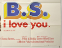 B.S. I LOVE YOU (Bottom Right) Cinema Quad Movie Poster