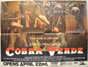 COBRA VERDE Cinema Quad Movie Poster