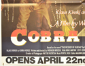 COBRA VERDE (Bottom Left) Cinema Quad Movie Poster