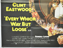 EVERY WHICH WAY BUT LOOSE / ANY WHICH WAY YOU CAN (Bottom Left) Cinema Quad Movie Poster